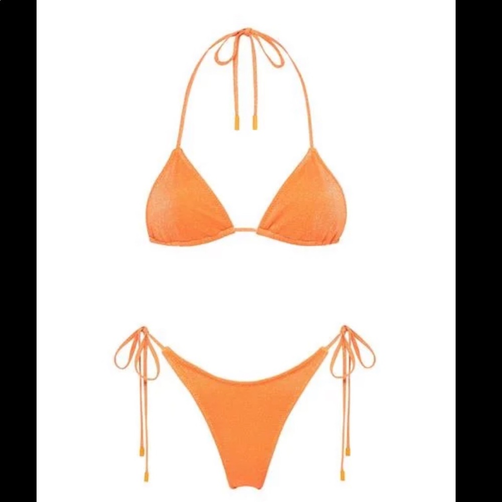 Triangl apricot sparkle vinca bikini